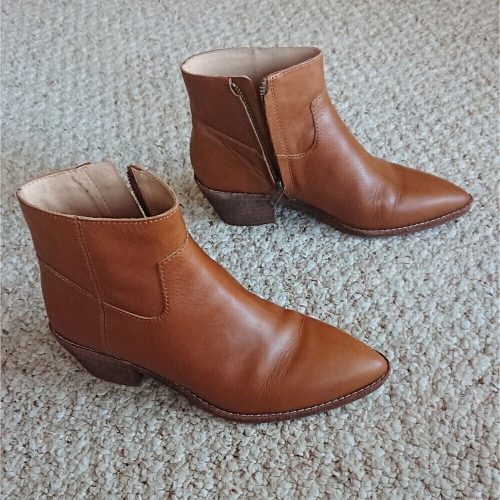 Madewell The Darcy brown Ankle Boot size 5.5